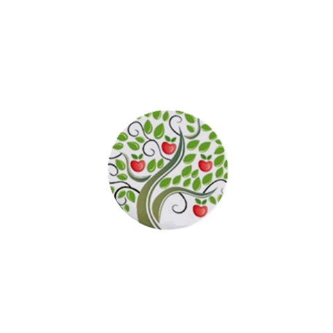 tree 1  Mini Button from UrbanLoad.com Front