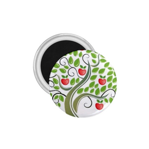 tree 1.75  Magnet from UrbanLoad.com Front