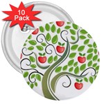 tree 3  Button (10 pack)