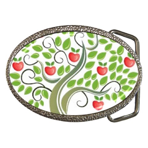 tree Belt Buckle from UrbanLoad.com Front