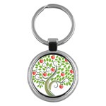 tree Key Chain (Round)