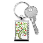 tree Key Chain (Rectangle)