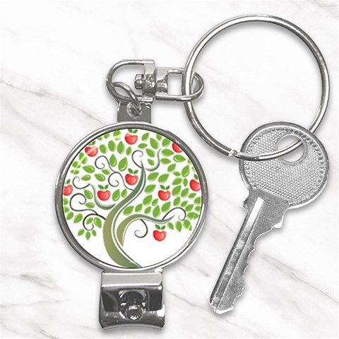 tree Nail Clippers Key Chain from UrbanLoad.com Front