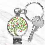 tree Nail Clippers Key Chain