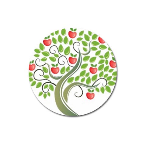 tree Magnet 3  (Round) from UrbanLoad.com Front
