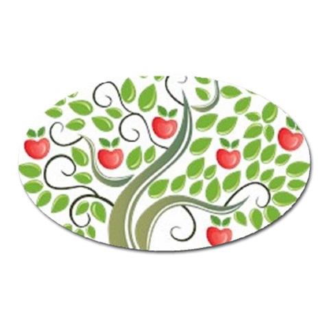 tree Magnet (Oval) from UrbanLoad.com Front
