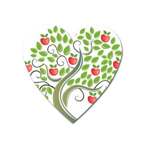 tree Magnet (Heart) from UrbanLoad.com Front