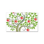 tree Sticker Rectangular (10 pack)