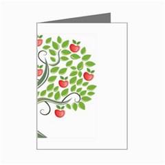 tree Mini Greeting Card from UrbanLoad.com Left