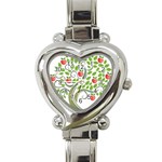 tree Heart Italian Charm Watch