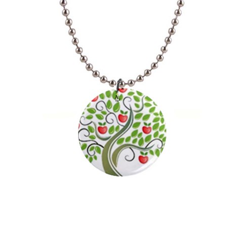tree 1  Button Necklace from UrbanLoad.com Front