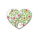 tree Heart Coaster (4 pack)