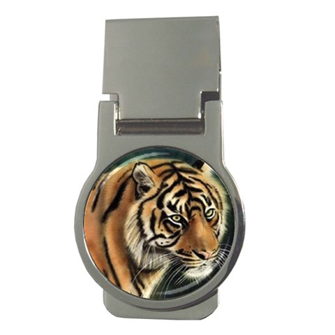 tiger Money Clip (Round) from UrbanLoad.com Front