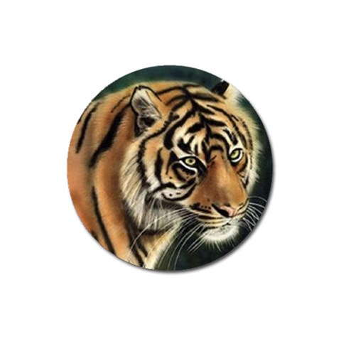 tiger Magnet 3  (Round) from UrbanLoad.com Front