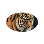 tiger Sticker Oval (10 pack)