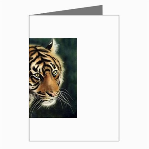 tiger Greeting Card from UrbanLoad.com Left