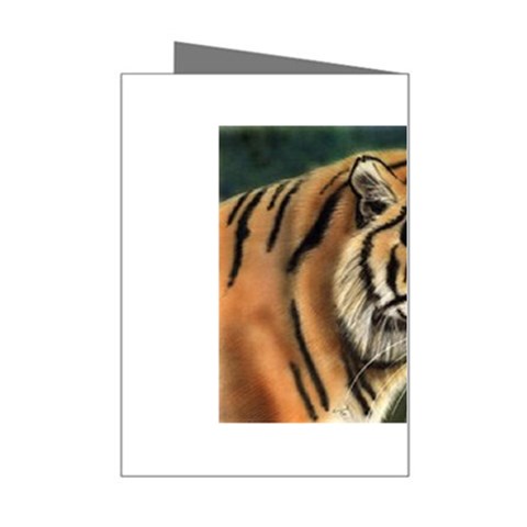 tiger Mini Greeting Card from UrbanLoad.com Right