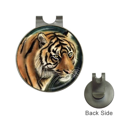 tiger Golf Ball Marker Hat Clip from UrbanLoad.com Front