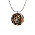 tiger 1  Button Necklace