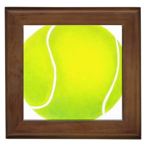 tennis Framed Tile from UrbanLoad.com Front
