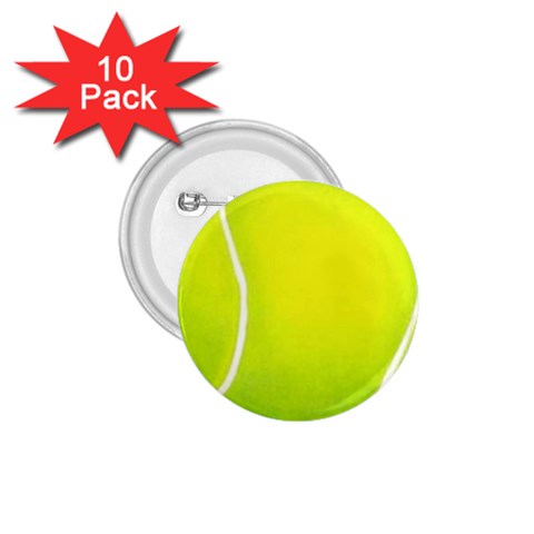 tennis 1.75  Button (10 pack)  from UrbanLoad.com Front