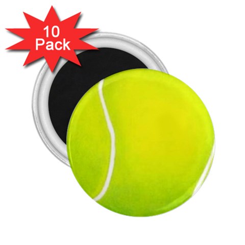 tennis 2.25  Magnet (10 pack) from UrbanLoad.com Front