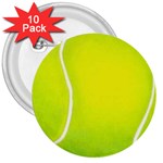 tennis 3  Button (10 pack)