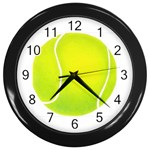 tennis Wall Clock (Black)