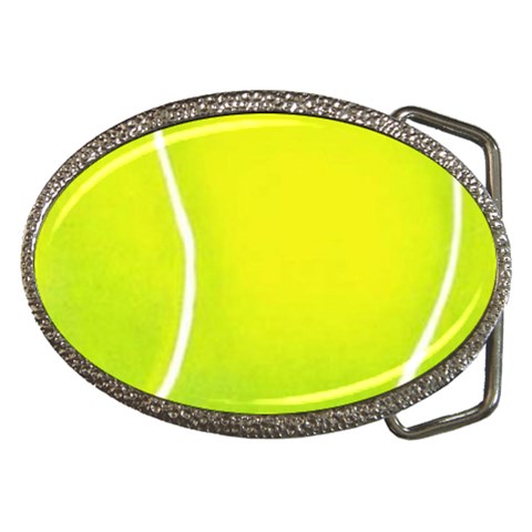 tennis Belt Buckle from UrbanLoad.com Front