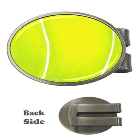 tennis Money Clip (Oval) from UrbanLoad.com Front