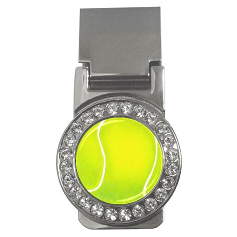 tennis Money Clip (CZ) from UrbanLoad.com Front