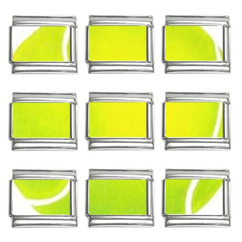 tennis 9mm Italian Charm (9 pack) from UrbanLoad.com Front