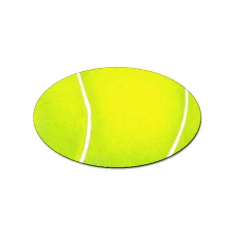 tennis Sticker (Oval) from UrbanLoad.com Front
