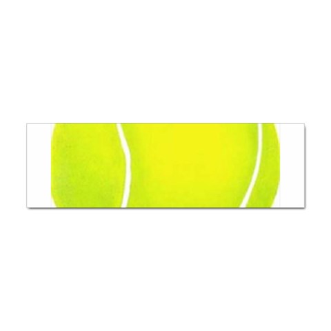 tennis Sticker (Bumper) from UrbanLoad.com Front