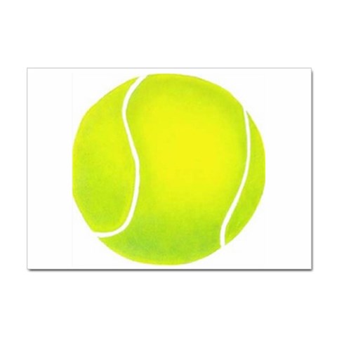 tennis Sticker A4 (100 pack) from UrbanLoad.com Front