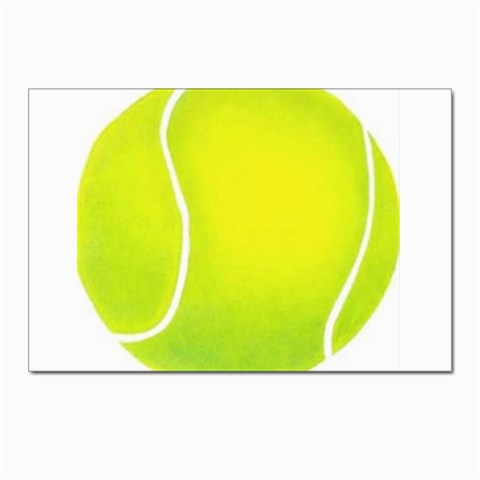 tennis Postcards 5  x 7  (Pkg of 10) from UrbanLoad.com Front