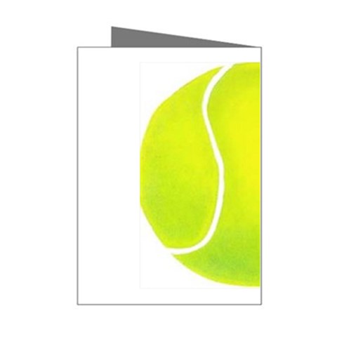 tennis Mini Greeting Card from UrbanLoad.com Right