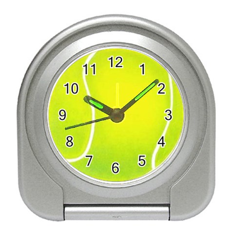 tennis Travel Alarm Clock from UrbanLoad.com Front