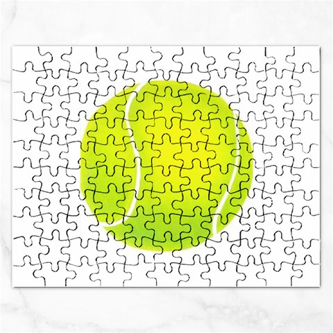 tennis Jigsaw Puzzle (Rectangular) from UrbanLoad.com Front