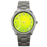 tennis Sport Metal Watch