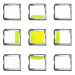 tennis Mega Link Italian Charm (9 pack)