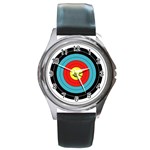 target Round Metal Watch