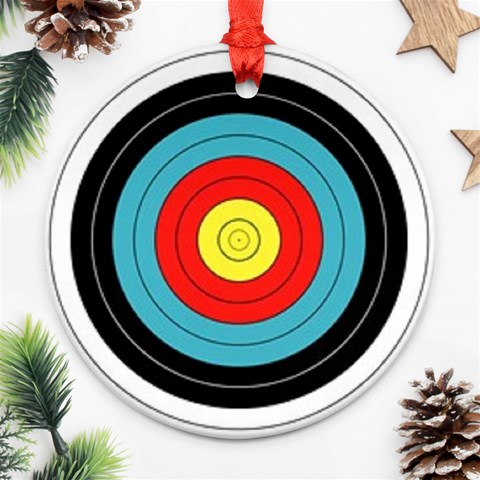 target Ornament (Round) from UrbanLoad.com Front