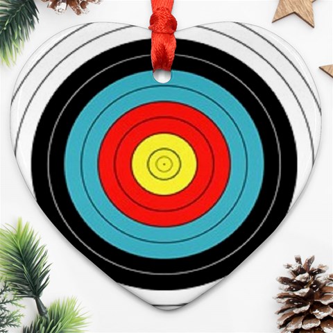 target Ornament (Heart) from UrbanLoad.com Front