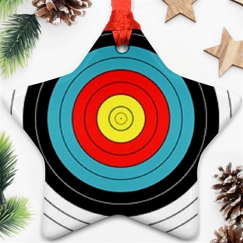 target Ornament (Star) from UrbanLoad.com Front