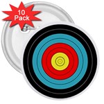 target 3  Button (10 pack)