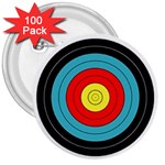 target 3  Button (100 pack)