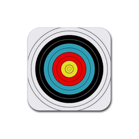 target Rubber Coaster (Square) from UrbanLoad.com Front