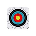 target Rubber Square Coaster (4 pack)