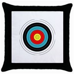 target Throw Pillow Case (Black)